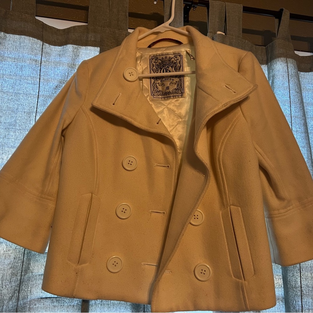 Vintage Guess Cropped Peacoat